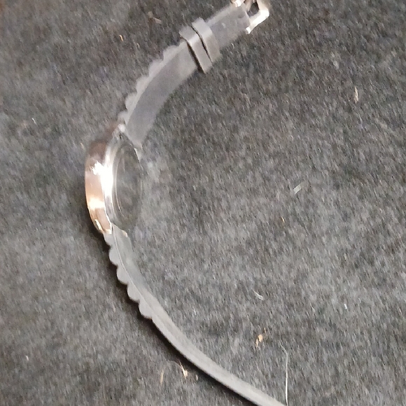 Silver and Black Women's Watch - Picture 2 of 3